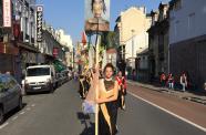Lara Schnitger, Protest Parade (Suffragette City), 2015. FRAC Champagne-Ardenne, Reims, France. Courtesy the artist, Anton Kern Gallery, New York, FRAC Champagne-Ardenne.