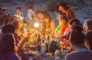 Women's Dinner in the Desert. Photo: Thea Lorentzen. 